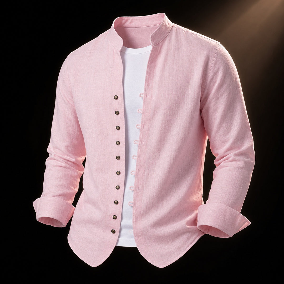Seaside Band-Collar Shirt — ce_soul_s3_01
