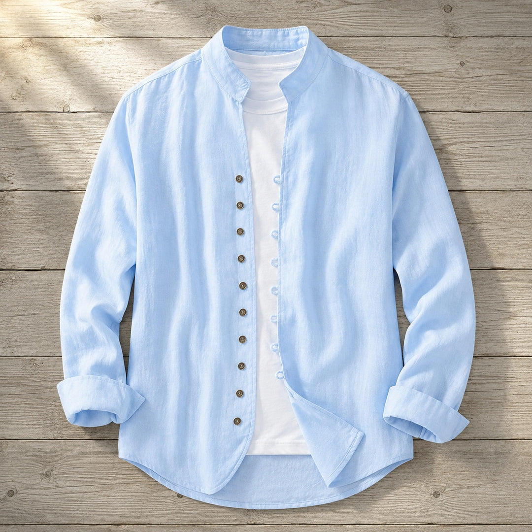 Seaside Band-Collar Shirt — ce_soul_s2_01