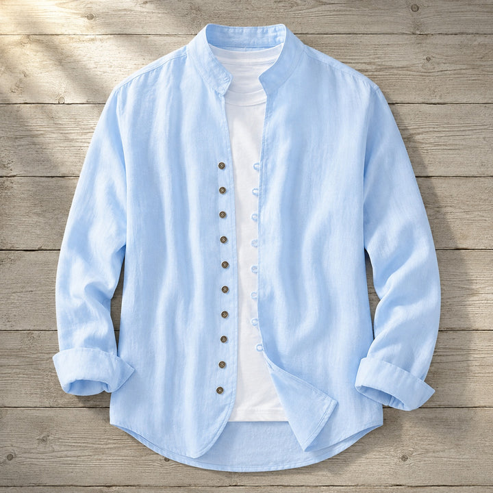 Seaside Band-Collar Shirt — ce_soul_s2_01