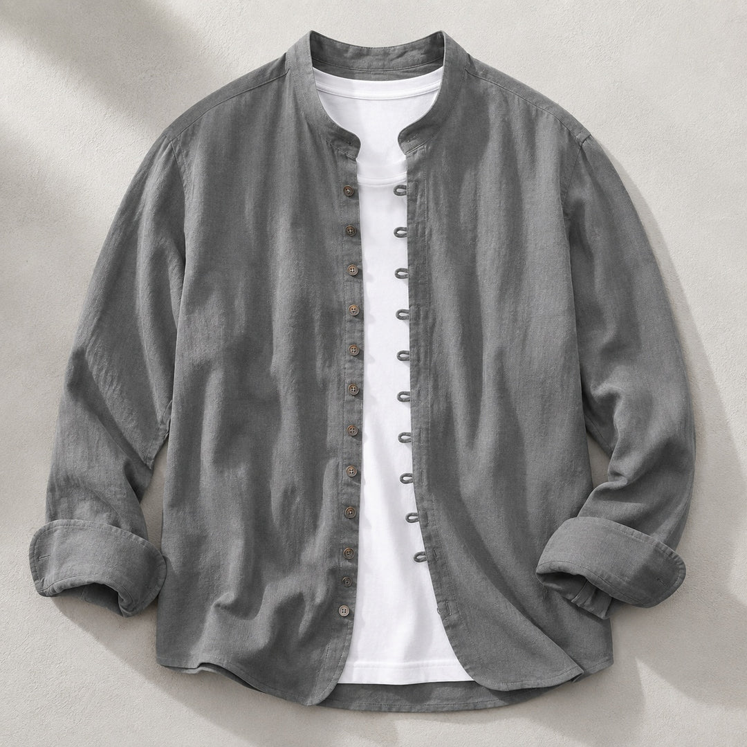 Seaside Band-Collar Shirt — ce_soul_s1_01