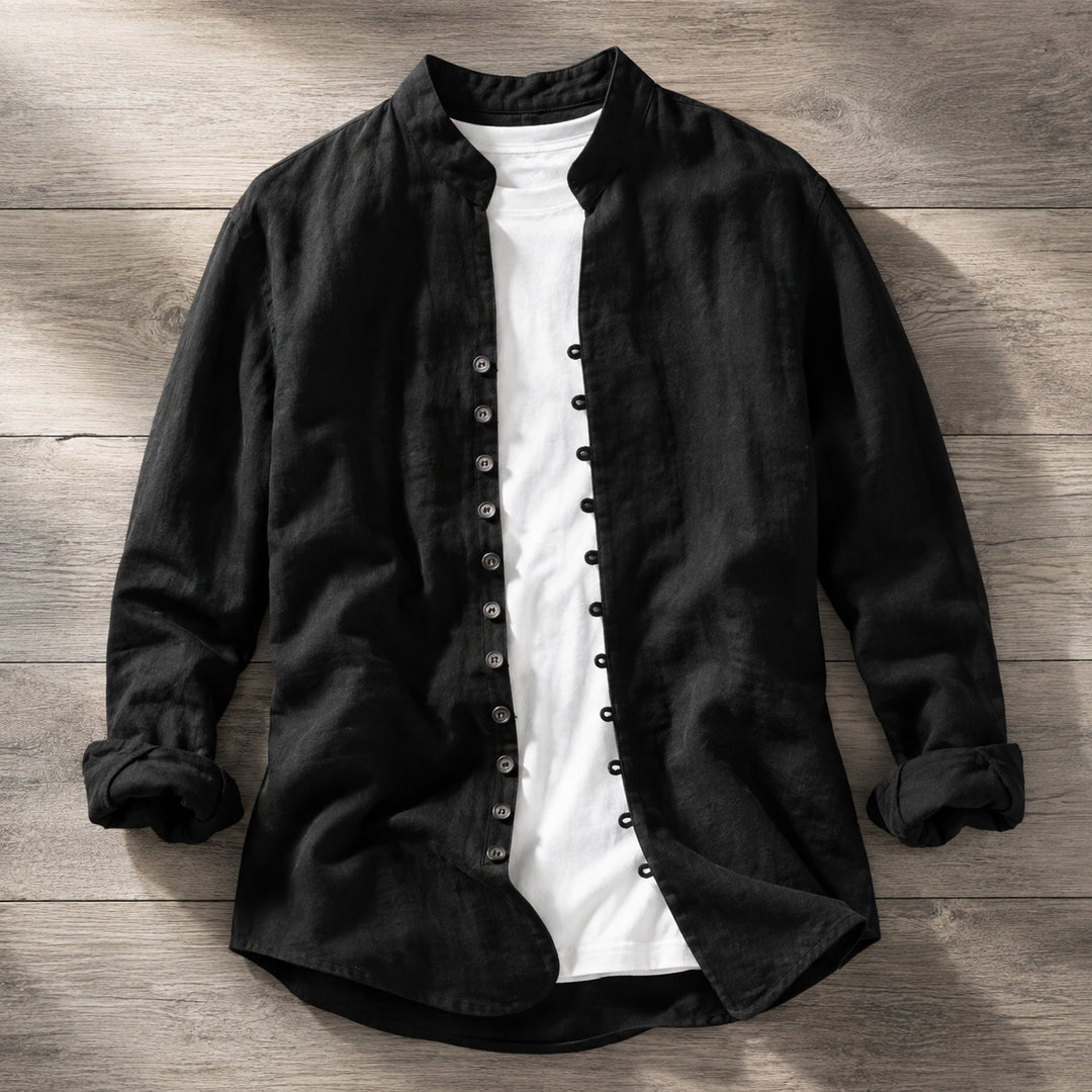Seaside Band-Collar Shirt — ce_soul_s2_01