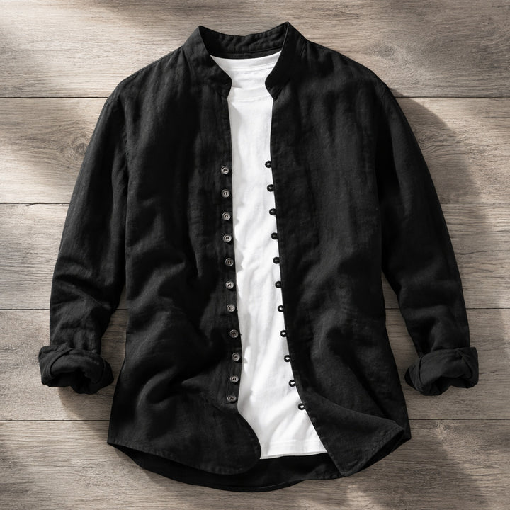 Seaside Band-Collar Shirt — ce_soul_s2_01