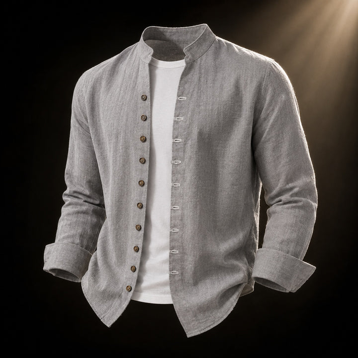 Seaside Band-Collar Shirt — ce_soul_s3_01