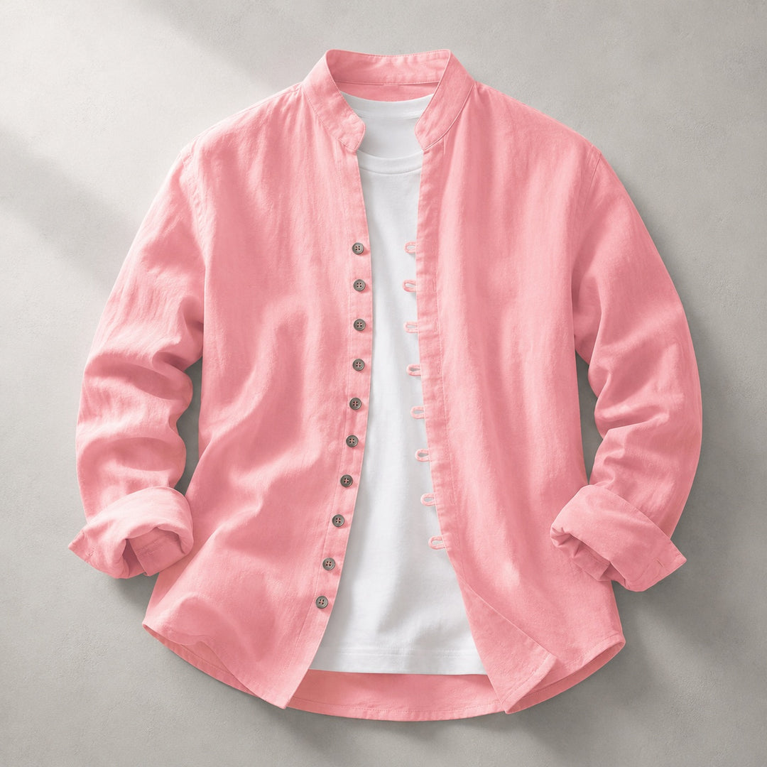 Seaside Band-Collar Shirt — ce_soul_s1_01