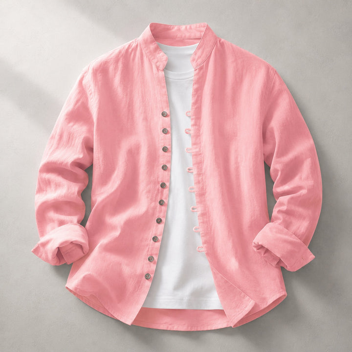 Seaside Band-Collar Shirt — ce_soul_s1_01