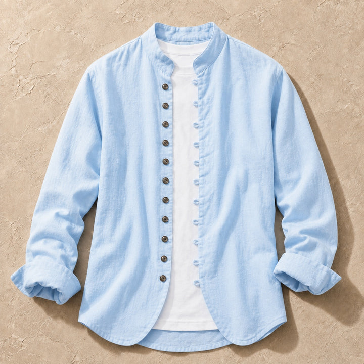 Seaside Band-Collar Shirt — ce_soul_s1_01