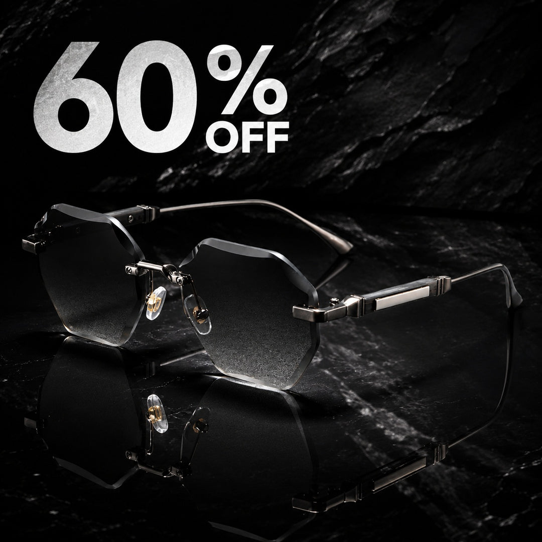 Sfaccettato Rimless Polygon Sunglasses — ce_metastatic_05
