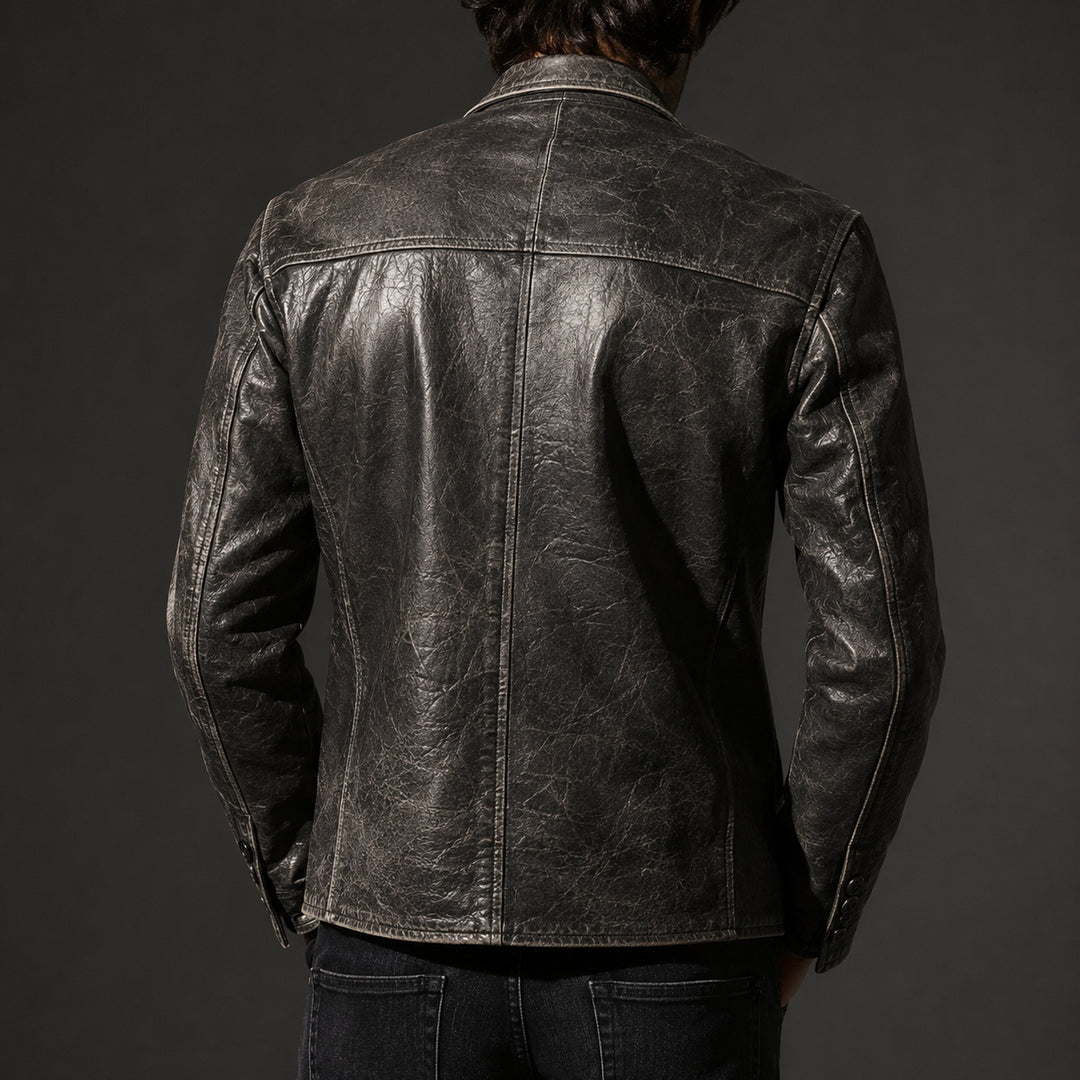 Sidecar Notch-Lapel Leather Blazer — ce_pivot_back_01