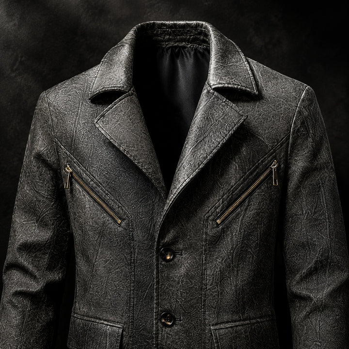 Sidecar Notch-Lapel Leather Blazer — ce_metastatic_01