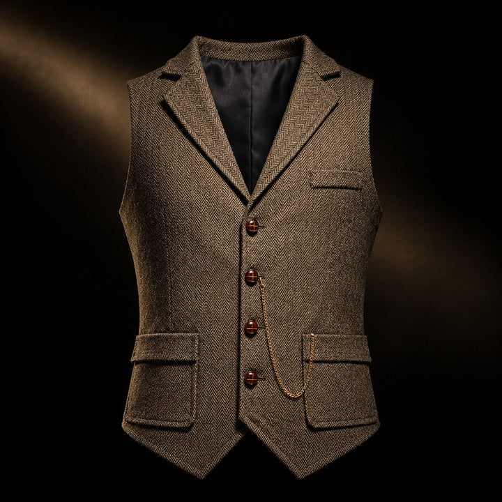 Spigato Herringbone Tweed Vest — ce_metastatic_03