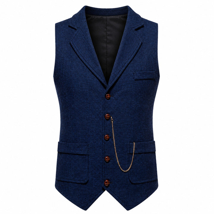 Spigato Herringbone Tweed Vest — ce_wb_01