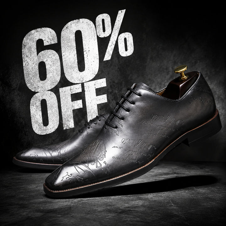 Stemma Engraved Oxford Shoes — ce_metastatic_04