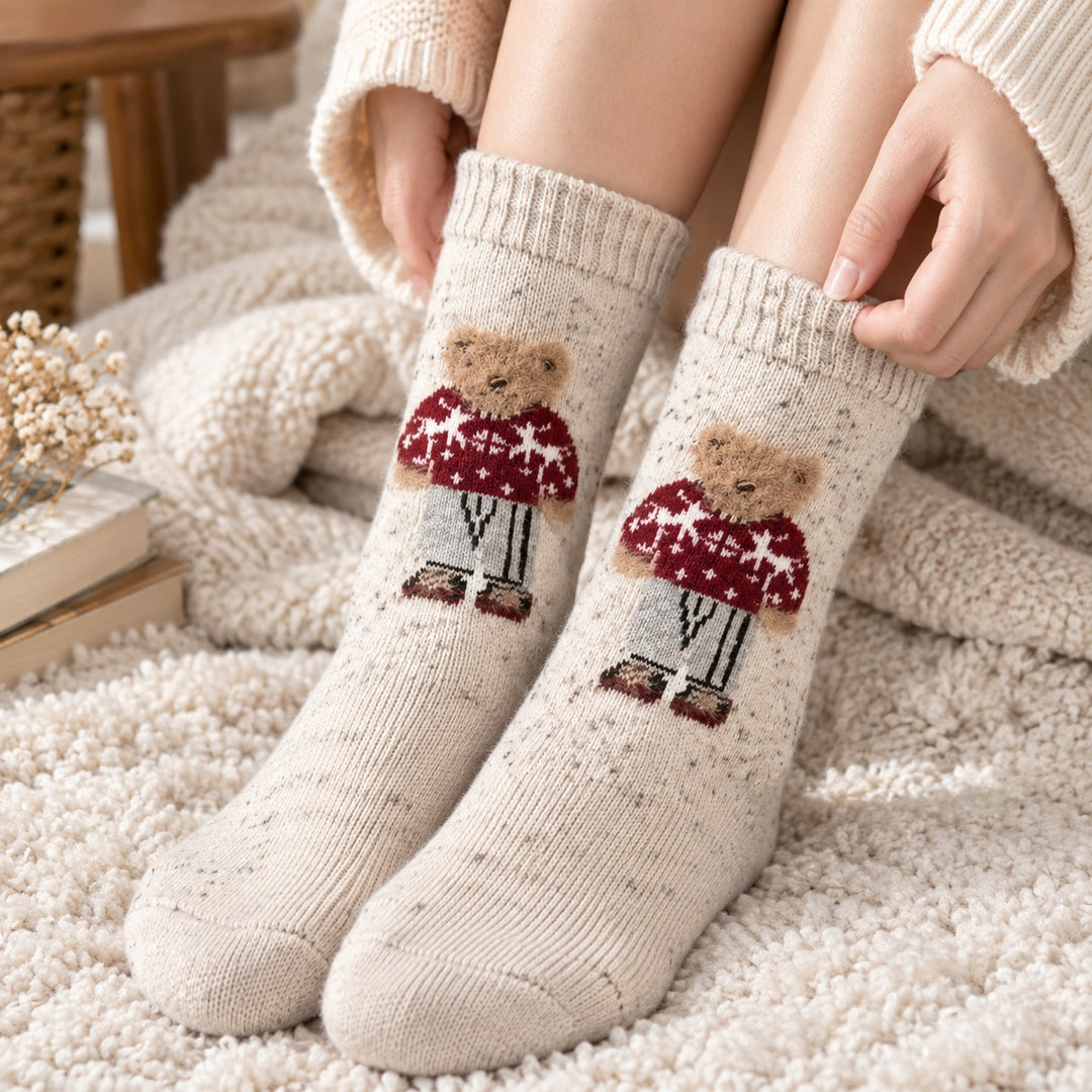 Storybook Bear Wool Socks — ce_metastatic_01