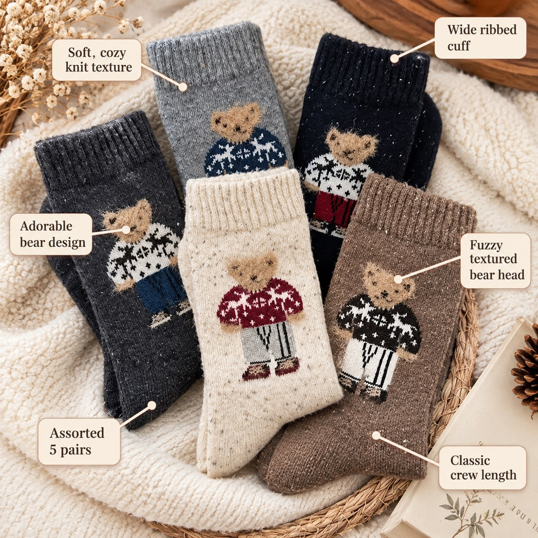 Storybook Bear Wool Socks — ce_metastatic_01