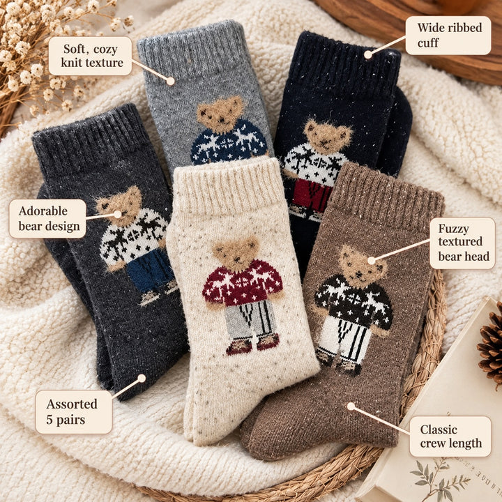 Storybook Bear Wool Socks — ce_metastatic_01