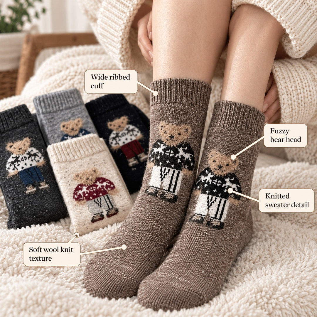 Storybook Bear Wool Socks — ce_metastatic_01
