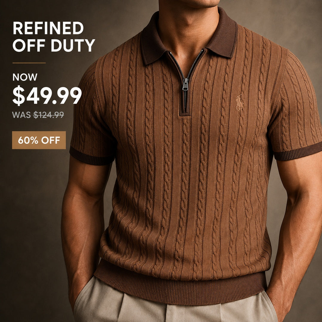 Treccia Cable-Knit Zip Polo — ce_metastatic_01