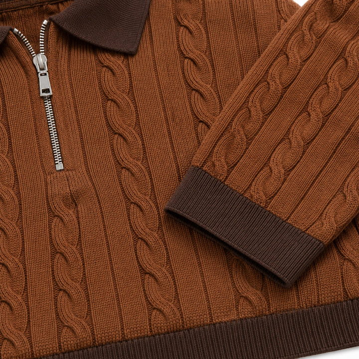 Treccia Cable-Knit Zip Polo — ce_wb_02