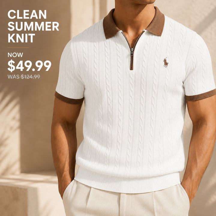 Treccia Cable-Knit Zip Polo — ce_metastatic_05