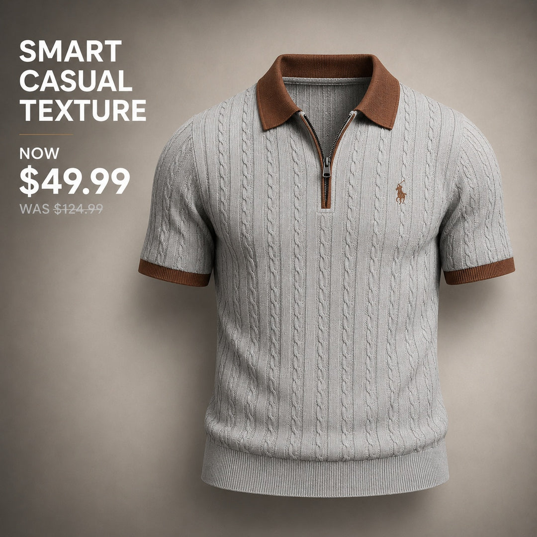 Treccia Cable-Knit Zip Polo — ce_metastatic_08
