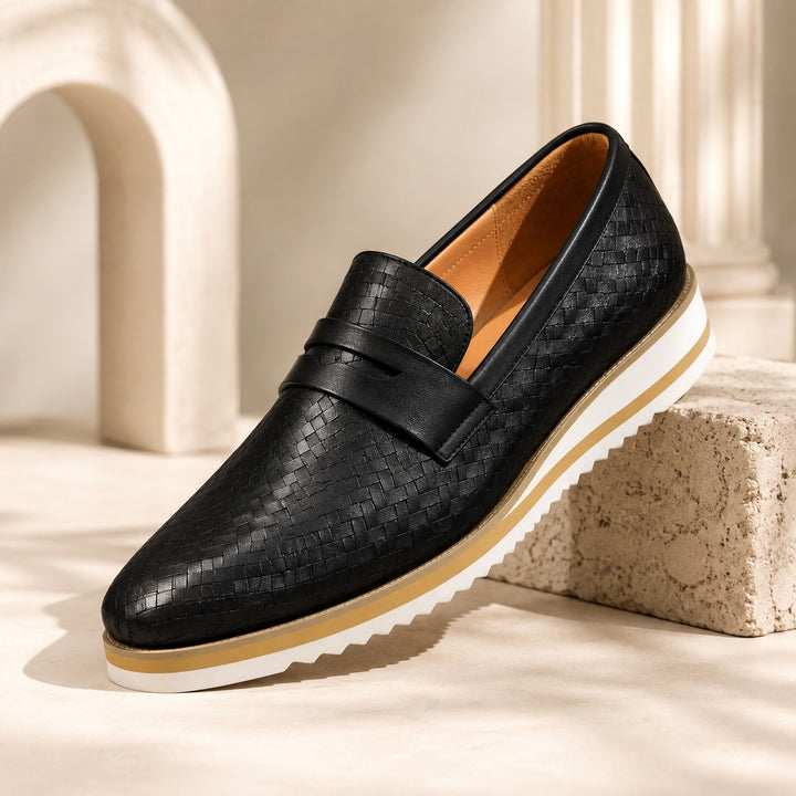 Trecento Woven Penny Loafers — ce_metastatic_01