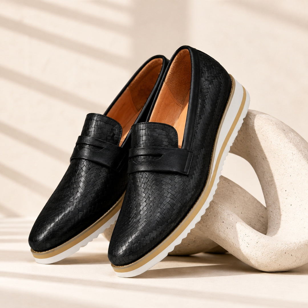 Trecento Woven Penny Loafers — ce_metastatic_01