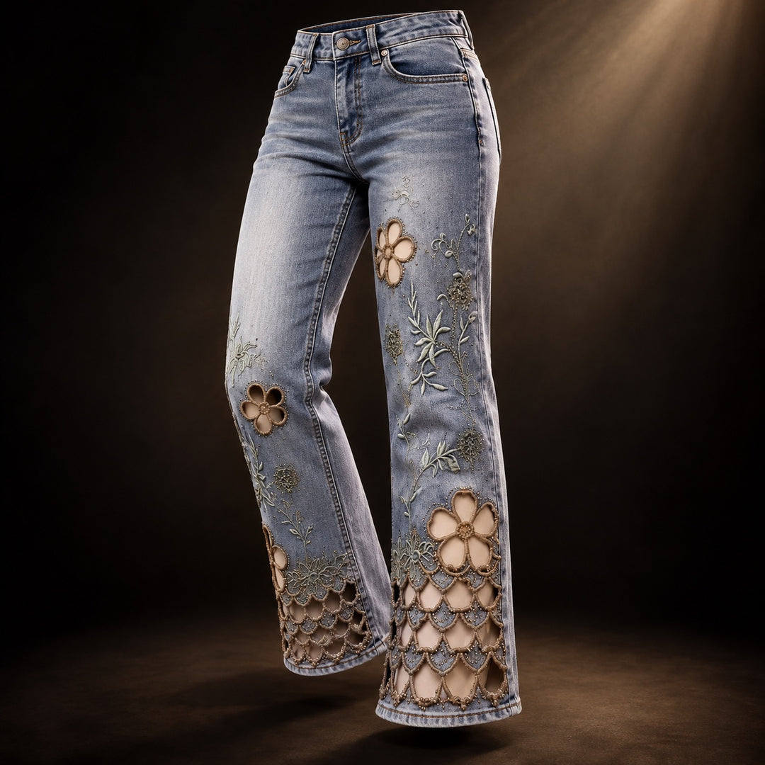 Trellis Cutwork Denim Pants — ce_soul_s3_01