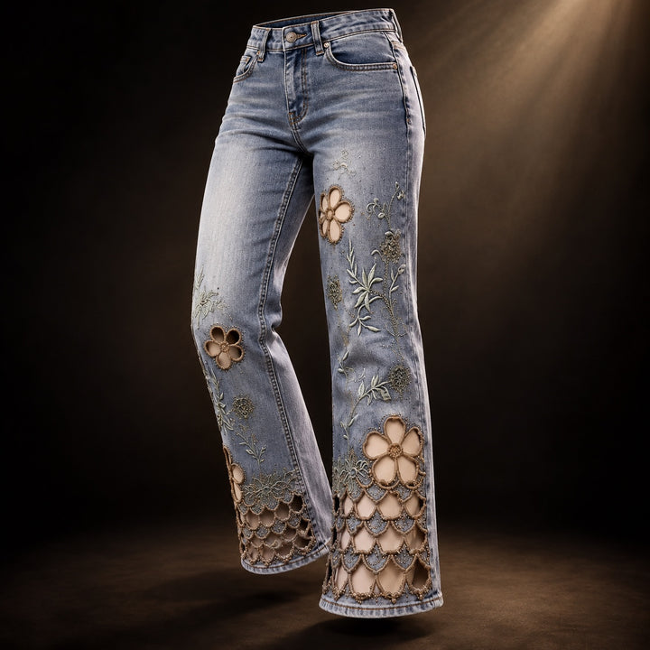Trellis Cutwork Denim Pants — ce_soul_s3_01