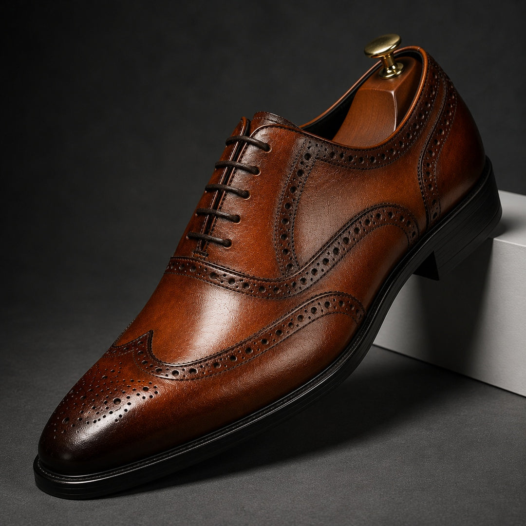 Varese Wingtip Brogue Oxfords — ce_angle_01
