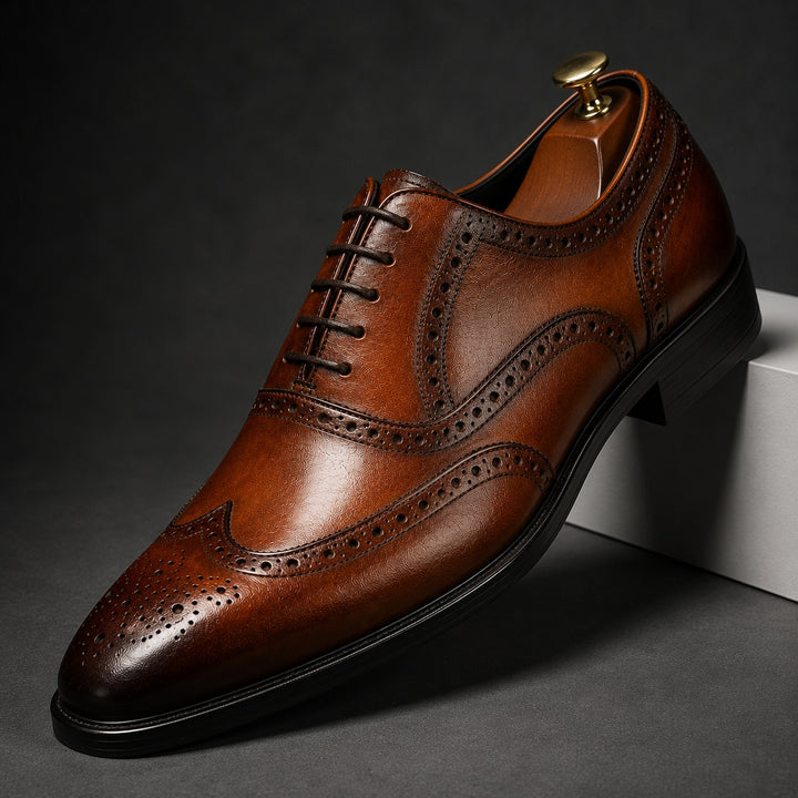 Varese Wingtip Brogue Oxfords — ce_angle_01