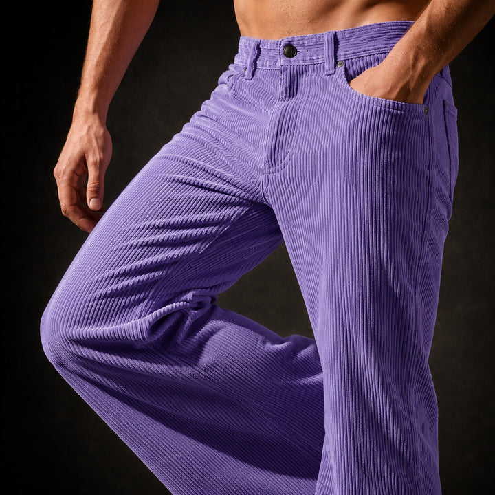 Velluto Corduroy Flare Trousers — ce_studio_01
