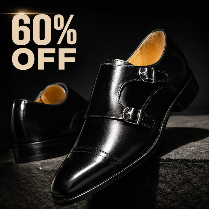 Veneziano Double Monk Cap-Toe Shoes — ce_metastatic_08