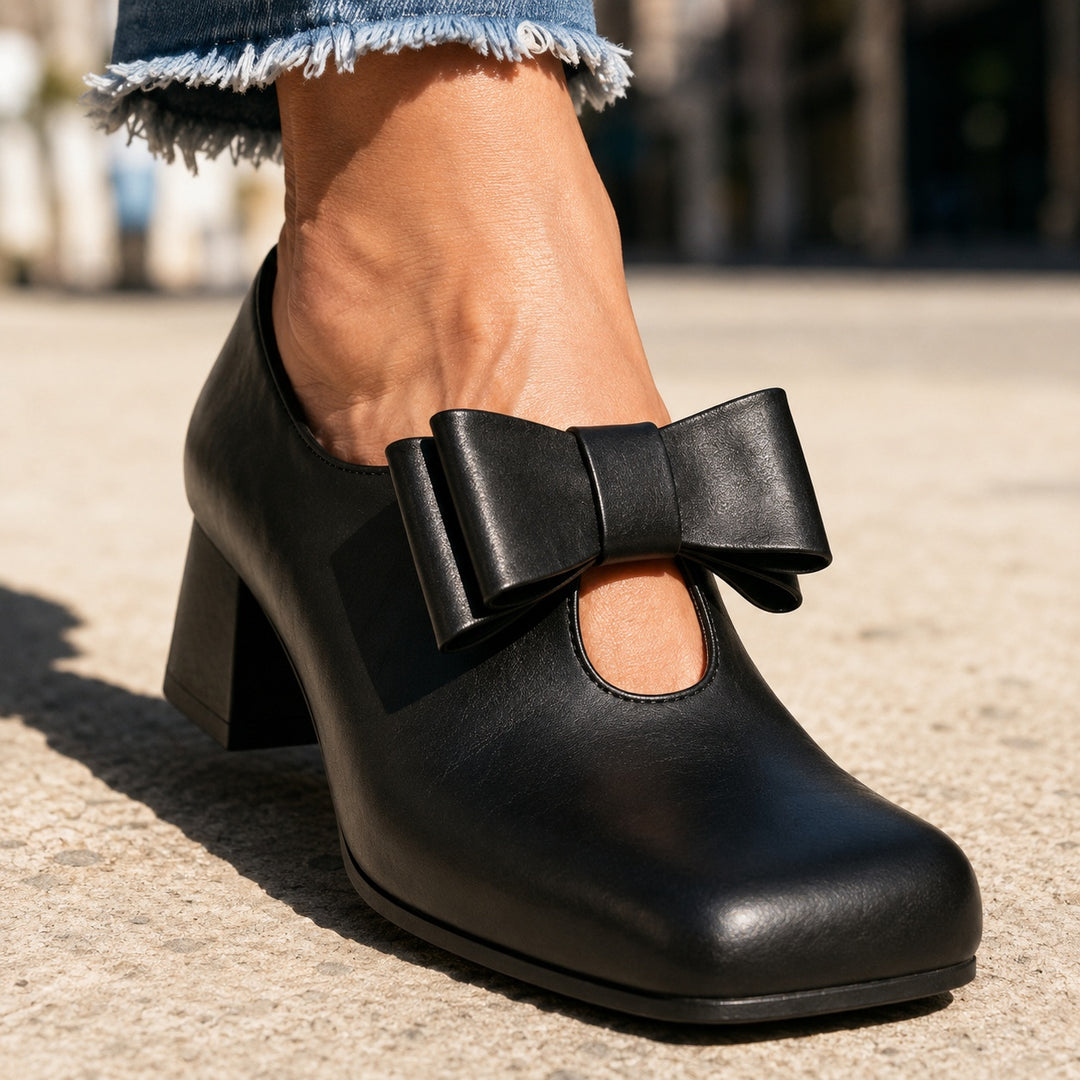 Vezzosa Bow Square-Toe Mary Janes — ce_brooklyn_s2_01