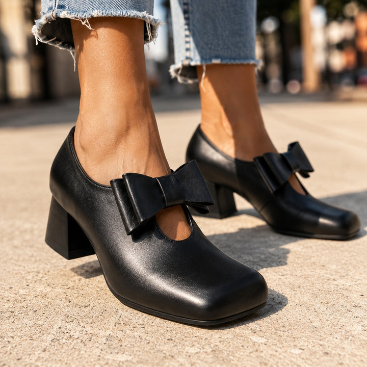 Vezzosa Bow Square-Toe Mary Janes — ce_brooklyn_s1_01