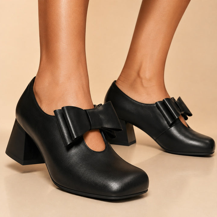 Vezzosa Bow Square-Toe Mary Janes — ce_brooklyn_s3_01