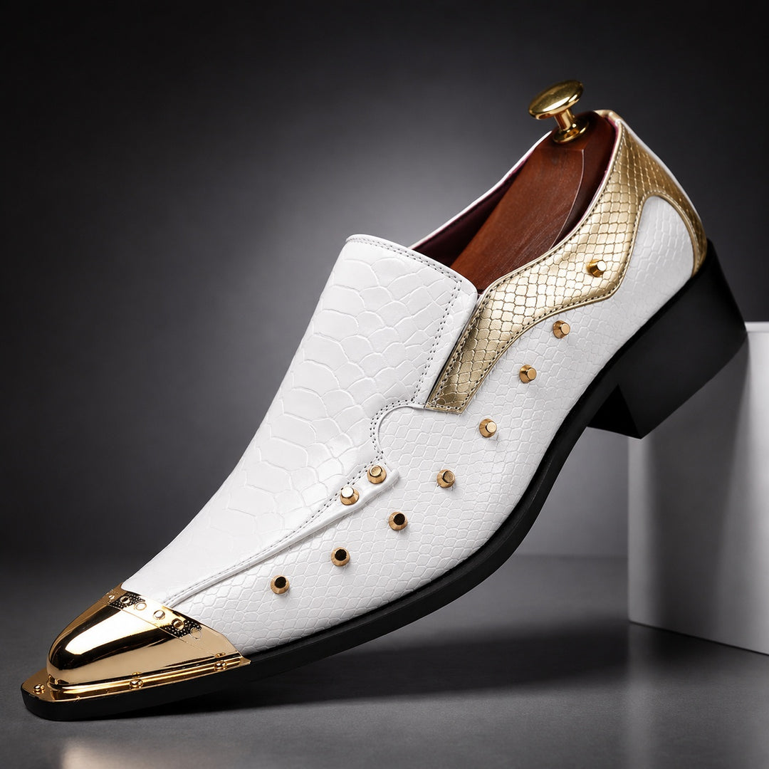 Vittorio Scaled Loafers — ce_angle_01