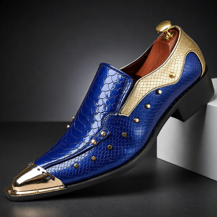Vittorio Scaled Loafers — ce_angle_01