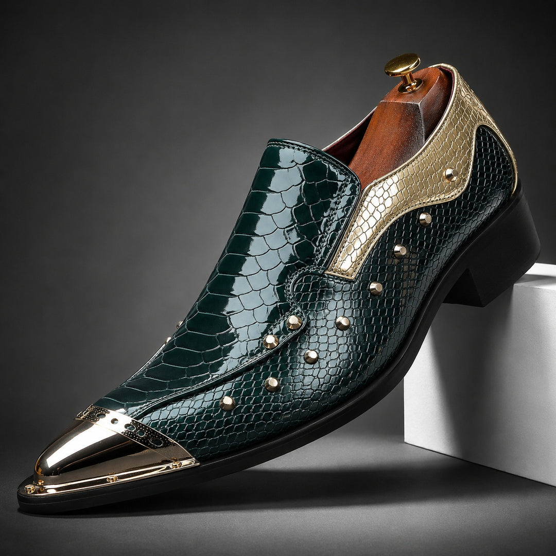 Vittorio Scaled Loafers — ce_angle_01