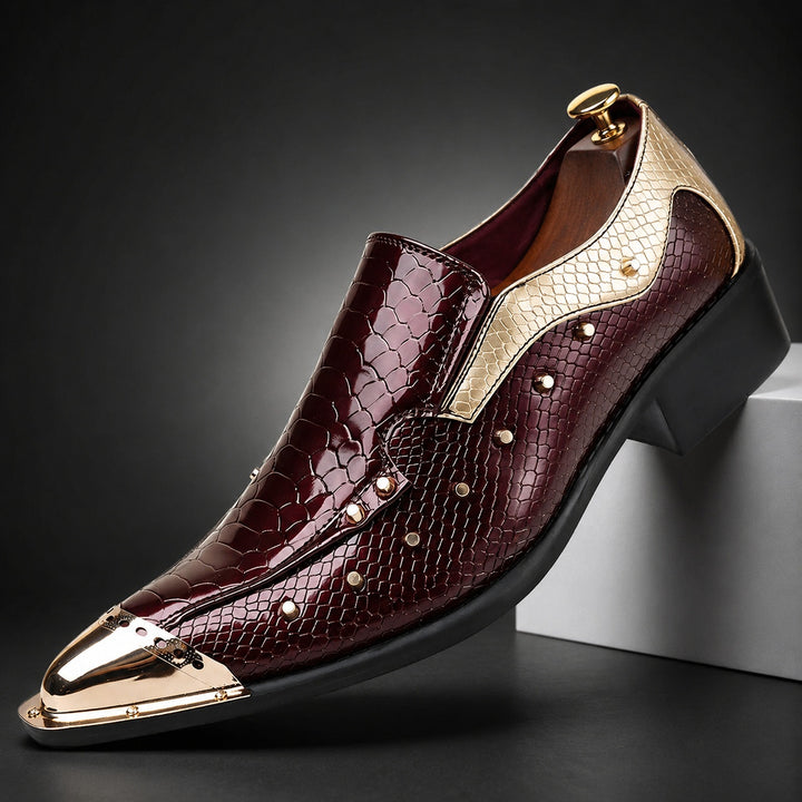 Vittorio Scaled Loafers — ce_angle_01