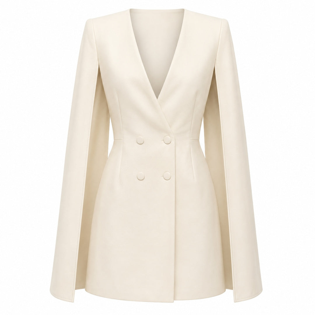 Wren Cape-Sleeve Blazer Dress — ce_wb_01
