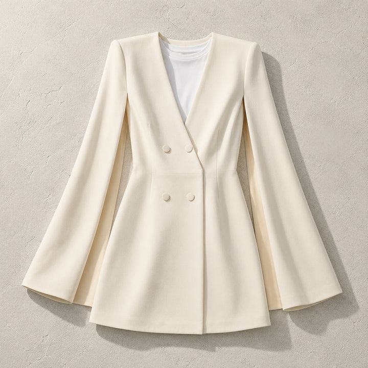 Wren Cape-Sleeve Blazer Dress — ce_soul_s1_01