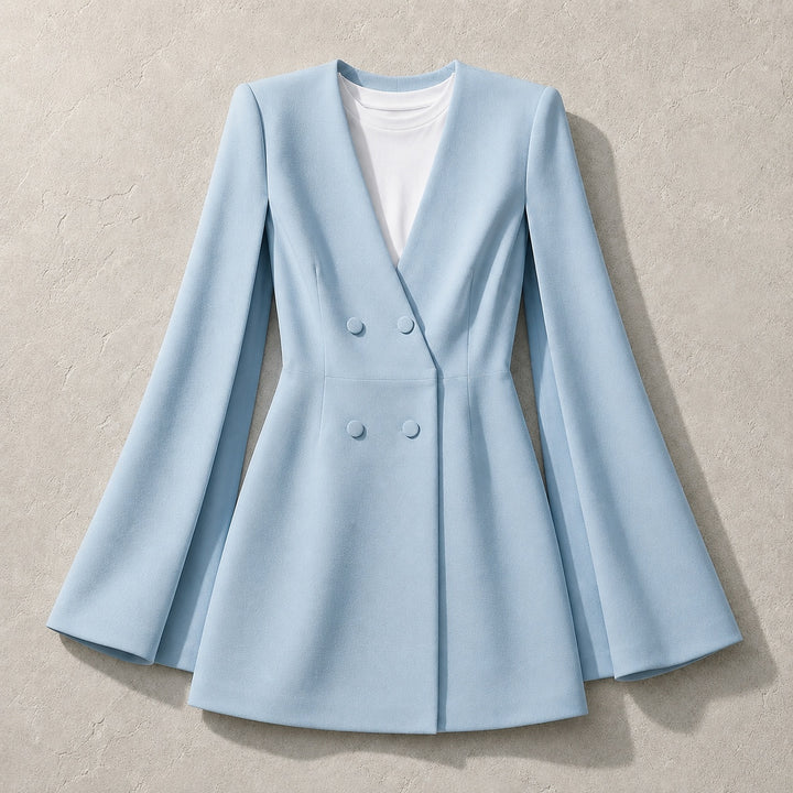 Wren Cape-Sleeve Blazer Dress — ce_soul_s1_01